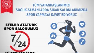 Aydın'da 7 24 spor yapma fırsatı