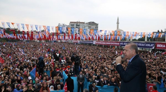Cumhurbaşkanı Erdoğan Aydın'da gürledi: 