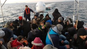 Didim'de 45 düzensiz göçmen yakalandı