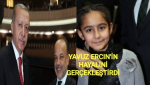 Didimli Minik Ecrin'in Erdoğan'la görüşme hayali gerçekleşti