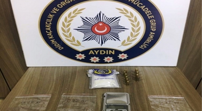 Aydın'da uyuşturucu operasyonu: 4 gözaltı