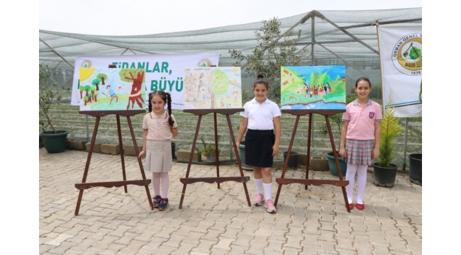 Aydın'da OGM 180. Yıl Resim-Slogan Yarışması ödülleri sahiplerini buldu