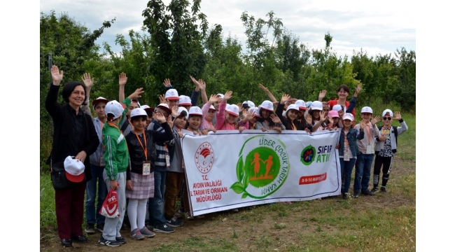 Aydın'da öğrenciler Tarım Kampı'na katıldı