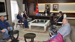 Başkan Kaya'dan Vali Köşger'e ziyaret
