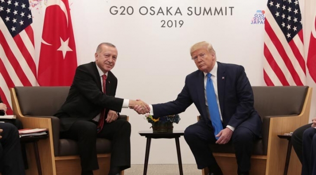 Cumhurbaşkanı Erdoğan ve ABD Başkanı Trump arasında önemli görüşme