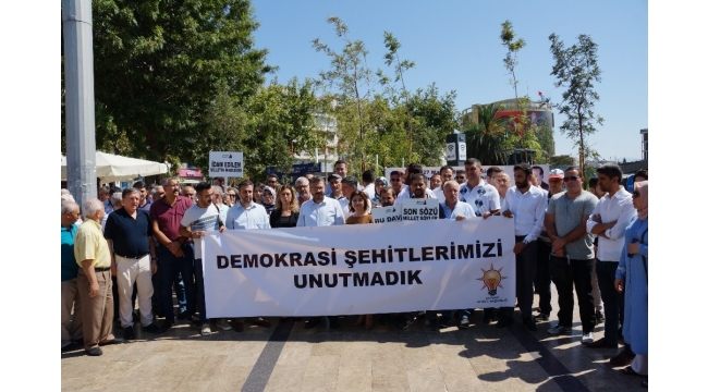 AK Parti Aydın, demokrasi şehidi Adnan Menderes'in andı