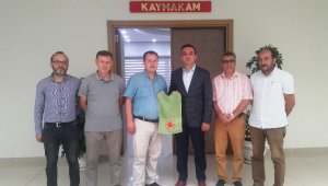 Köşk Belediye Doğanspor'dan Kaymakam Açıkgöz'e ziyaret