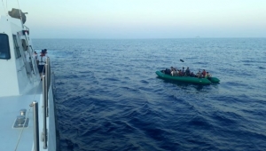Kuşadası Körfezi'nde 31'i çocuk 83 düzensiz göçmen yakalandı