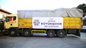 Aydın Büyükşehir Belediyesi deprem bölgesine yardım elini uzattı