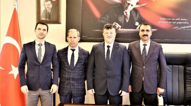 Yeni kulüp başkanlarından İl Müdürü Fillikçioğlu'na ziyaret