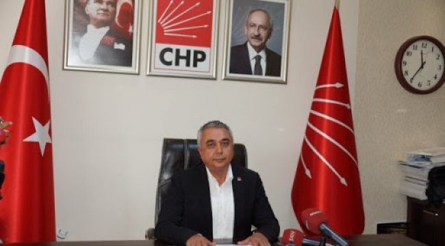 CHP İl Başkanı Çankır: 