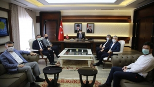AK Parti Aydın Milletvekilleri Vali Aksoy'u ziyaret etti
