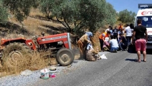 Aydın'da trafik kazası: 17 yaralı