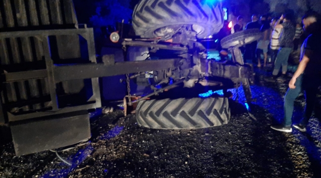  Aydın’da traktör devrildi: 6 yaralı