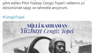  Başkan Çerçioğlu, şehit Yüzbaşı Cengiz Topel’i Unutmadı