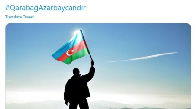 Başkan Çerçioğlu’ndan Azerbaycan Mesajı