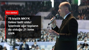AK Parti'nin 75 kişilik MKYK listesi belli oldu! 