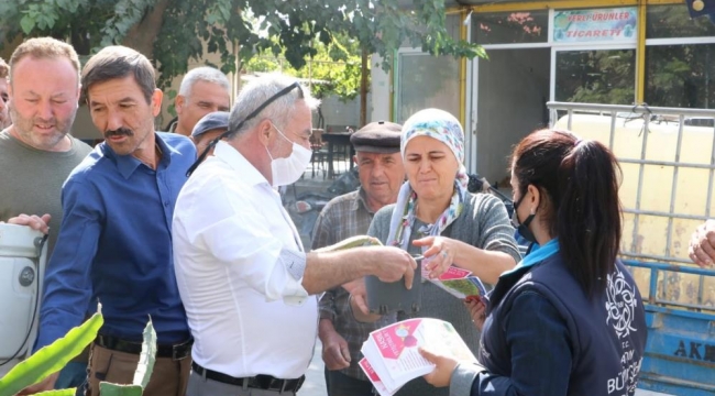 Aydın Büyükşehir Belediyesi vatandaşlara 'ejder meyvesi' fidesi dağıttı