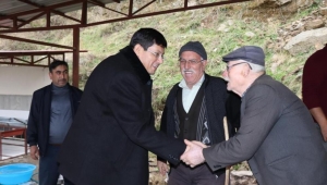 Başkan Özcan, keşkek hayrına katıldı