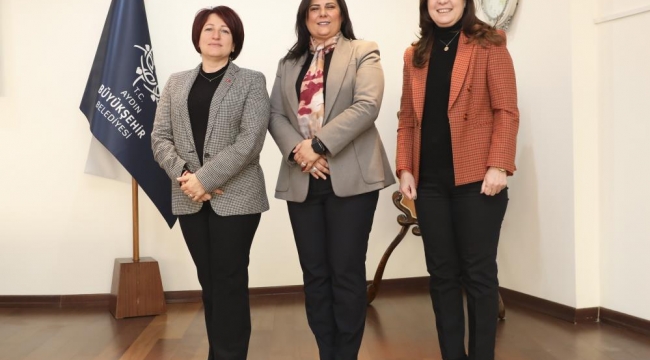  İzmir’in kadın başkanları, Başkan Çerçioğlu ile görüştü