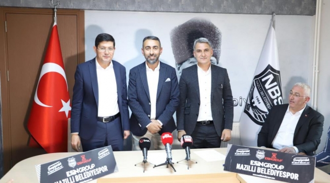  Eşin Group Nazilli Belediyespor’a 13 Milyonluk sponsorluk desteği sağlayacak