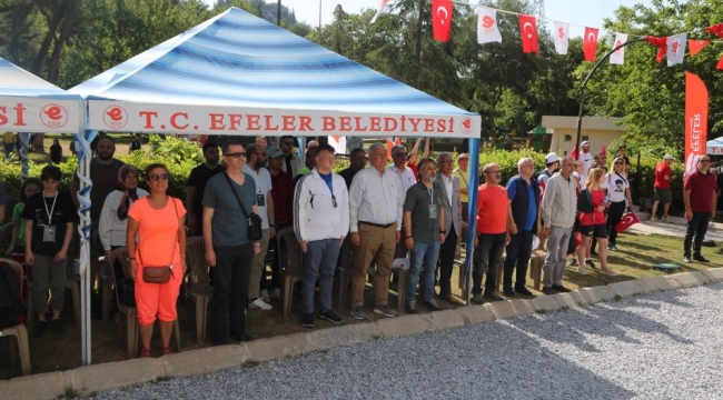 Efeler Belediyesi'nin 'Spor Tırmanış 2022 Balkan Şampiyona'sı başladı.
