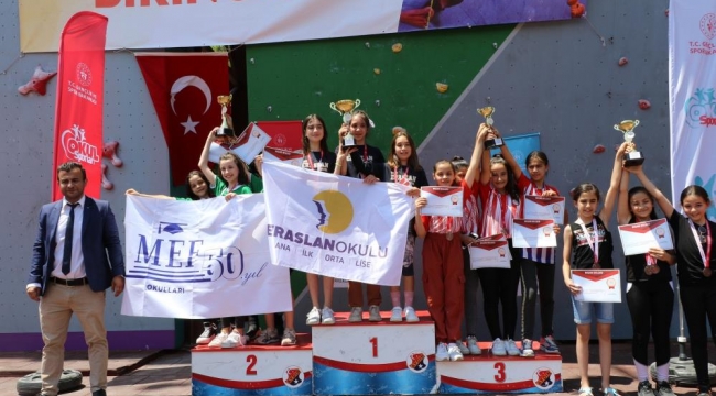  Tırmanma Duvarı’nda Türkiye Şampiyonası heyecanı