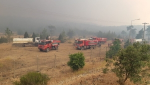 Efeler Belediyesi'nden Marmaris yangınına destek
