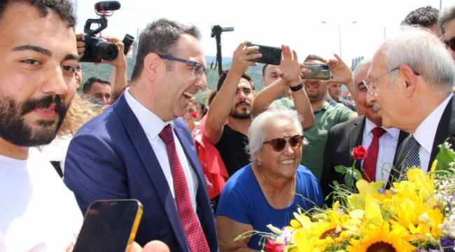 Kılıçdaroğlu Fatih Akkentli'yi kırmadı Sökeliler çok mutlu oldu