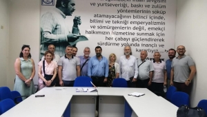 Tunç Erlaçin oy birliğiyle 47.dönem TMMOB Aydın İKK Sekreteri seçildi