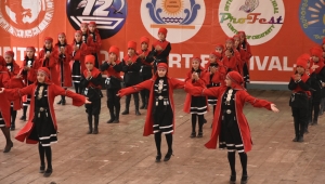 Nazilli Halk Oyunları Topluluğu Gürcistan'da
