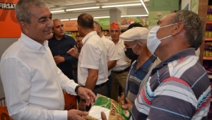 Başkan Kaplan, Koçarlı'daki kooperatif marketin açılışını yaptı