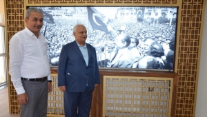  Başkan Kaplan, Kültür ve Turizm Eski Bakanı Atilla Koç’u ağırladı