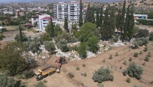 Nazilli'de mezarlıklar yenileniyor