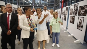 Aydın'da 'Atatürk Fotoğrafları Sergisi' Tekstil Park Sanat Galerisi'nde açıldı
