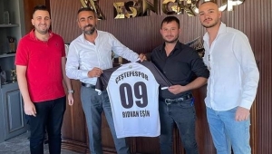 Aydınlı iş adamı, Çeştepespor kulübü yönetimini ağırladı