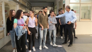 Efeler Belediyesi Tıp Fakültesi öğrencilerini ağırlamaya devam ediyor