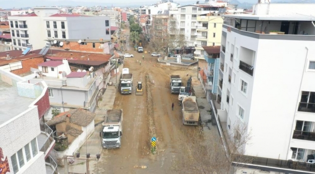  Aydın Büyükşehir, Germencik’in yollarını yeniliyor