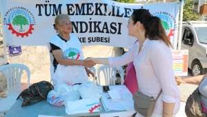 CHP Söke Kadın Kolları emeklilerin talebine destek verdi
